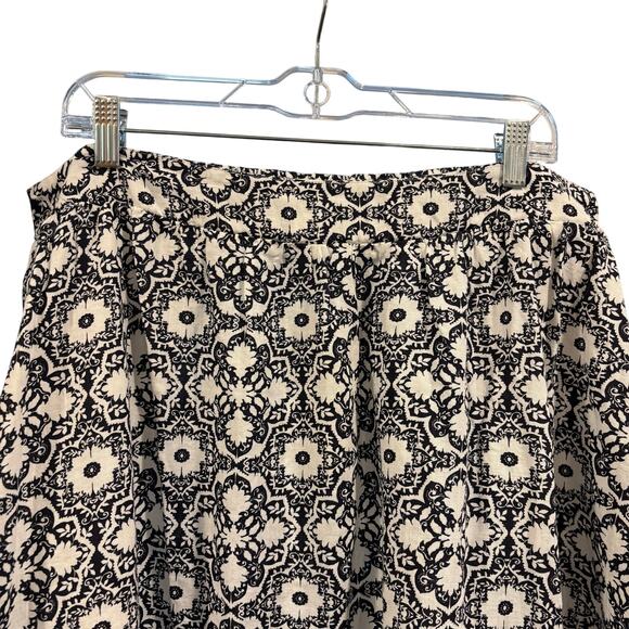 BODEN NWT French Navy Bloomsbury Mono black and white maxi skirt, size 16/18 - Picture 2 of 10